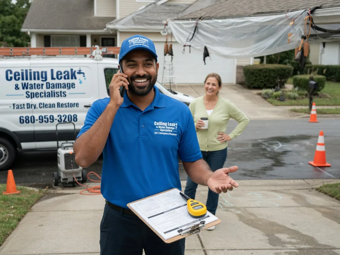 Ceiling Leak Cleanup Vail, IA FAQs